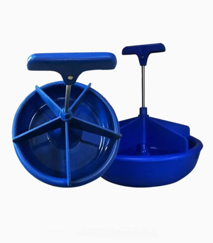 Comedero plato azul